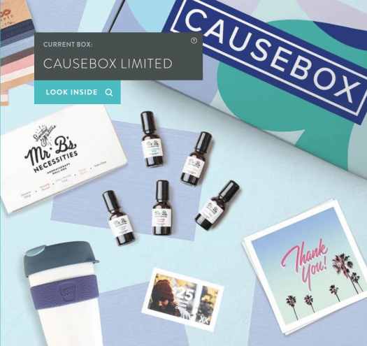CAUSE BOX Limited Box - $15 Off Coupon Code Or Free Gift with Purchase