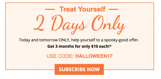 GLOSSYBOX 3-Months for $10/Month (Last Chance)+ November & December Spoilers