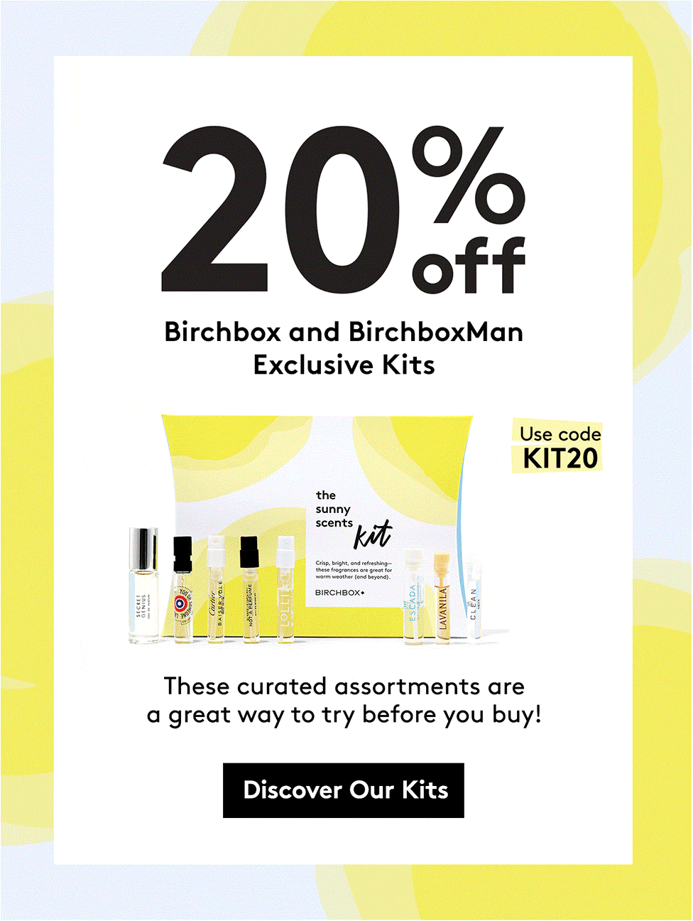 Birchbox Coupon Code - 20% off Kits!