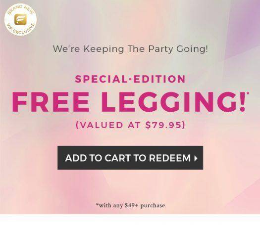 Fabletics Free Leggings with Purchase for VIP Subscribers - EXTENDED!