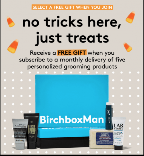 Birchbox Man Coupon Code – Free Gift with Subscription
