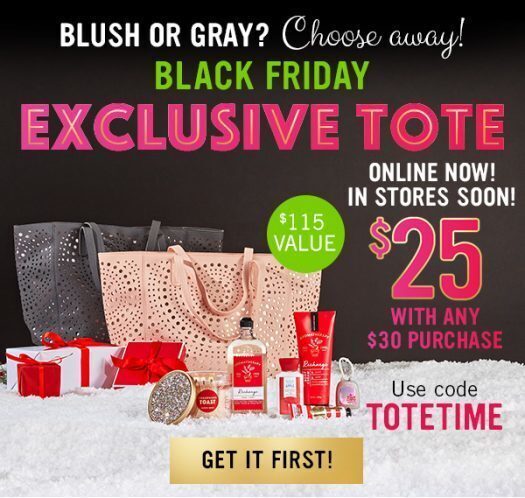 Bath & Body Works Black Friday 2017 Tote – On Sale Now!