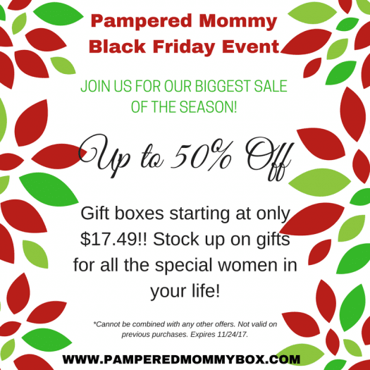 Pampered Mommy Box Black Friday Sale - Save Up to 50% off + Mystery Box!