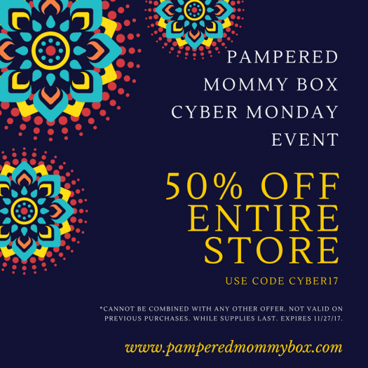 Pampered Mommy Box Cyber Monday Sale - Save 50% off