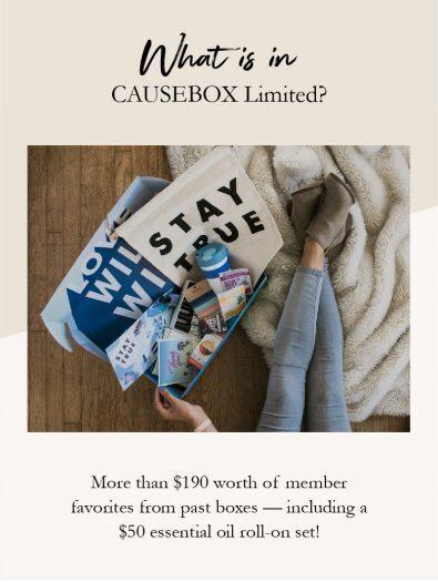 CAUSEBOX Black Friday Sale - Free Limited Edition Box with Winter 2017 Box!