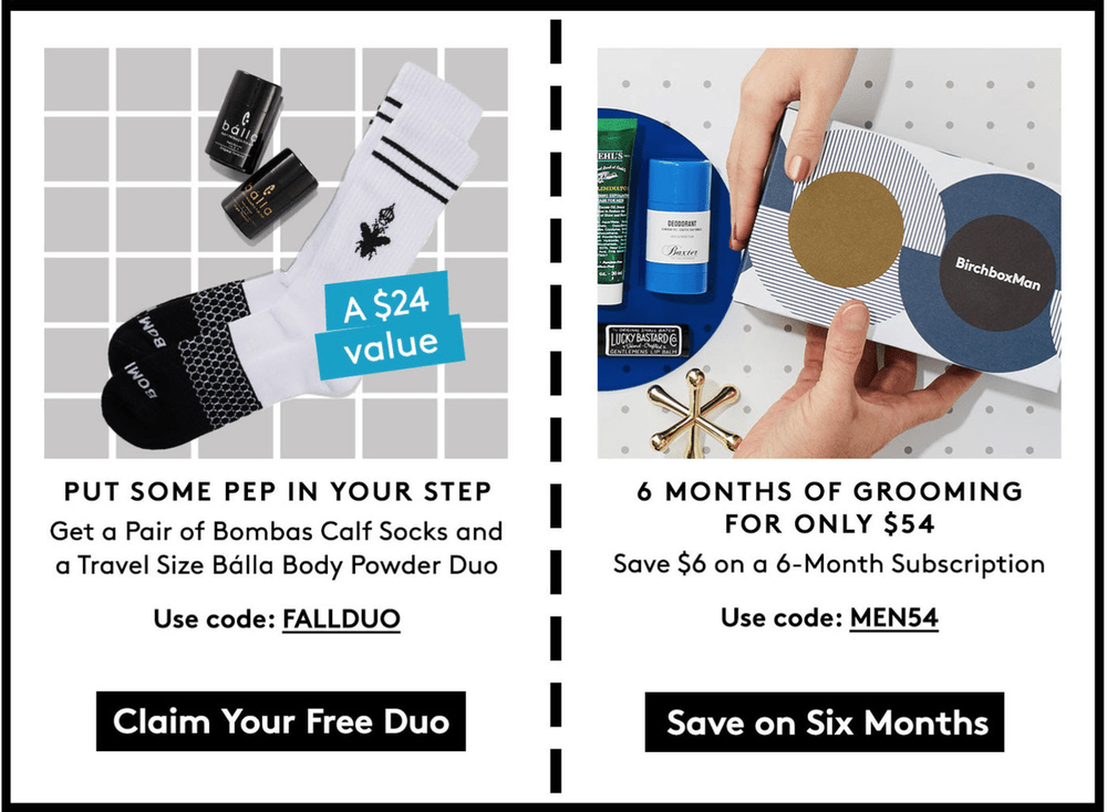 Read more about the article Birchbox Man Coupon Code – Free Gift with Subscription or $6 Off 6-Month Subscription