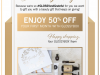 LAST DAY! GLOSSYBOX Coupon Code – 50% off First Month!