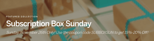 Read more about the article CrateJoy Subscription Box Sunday – HUGE Sales!