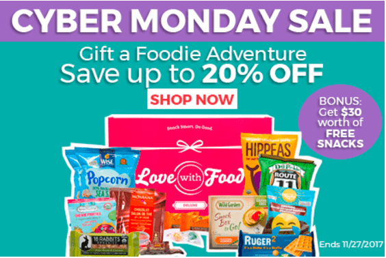 Read more about the article Love With Food Cyber Monday Sale!