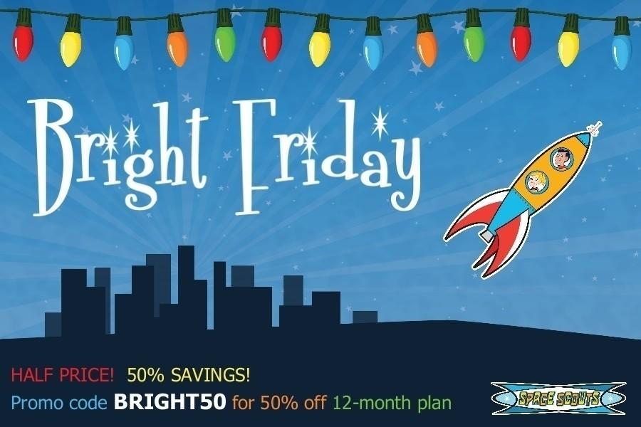 Space Scouts Black Friday Sale - Save 50% off a 12-Month Subscription! - Subscription Box Ramblings