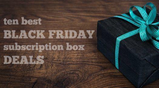 Read more about the article The 10 Best (STILL AVAILABLE) Black Friday Subscription Box Deals!