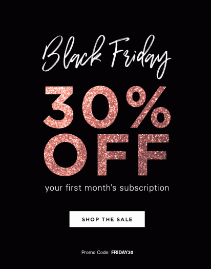 Ellie Black Friday Coupon Code – Save 30% Off Your First Month