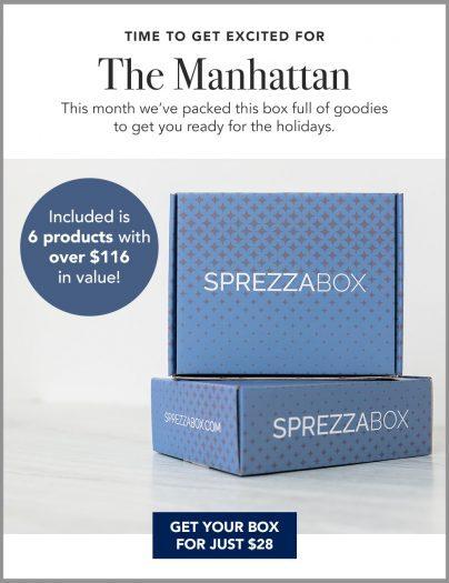 SprezzaBox Deecember 2017 **Spoiler #1** Plus 2 Boxes for $20 Coupon Code