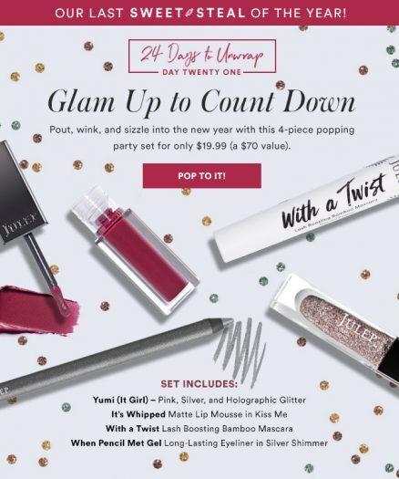 Julep 24 Days of Christmas Deals - Day 21