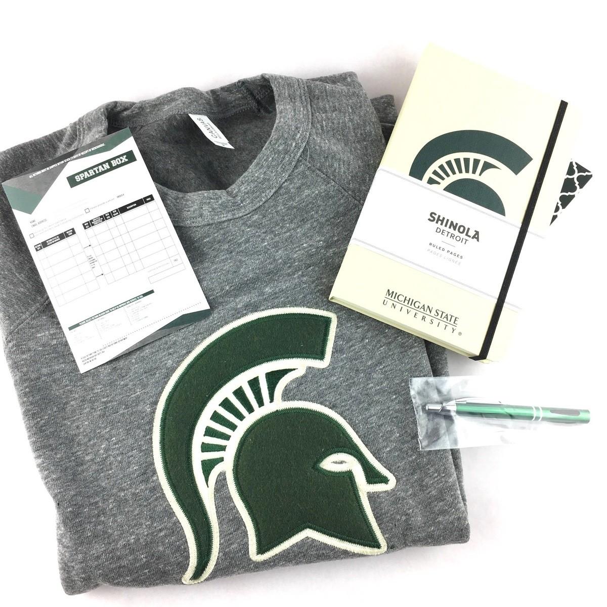 Read more about the article Spartan Box Michigan State Subscription Box Review – November 2017