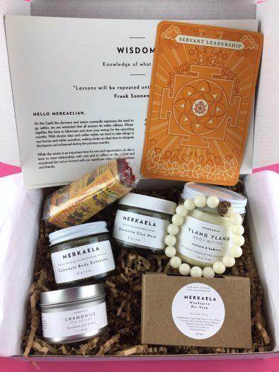 Read more about the article Merkaela Winter 2017 “Wisdom” Box Review