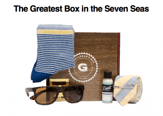 Gentleman's Box Offer - Our Favorite Nautical Navigator Box for $14.99!