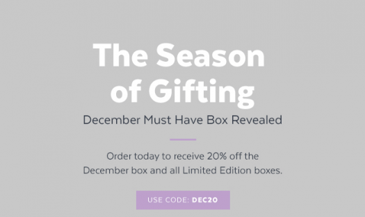 POPSUGAR Must Have Box Coupon – Get 20% off the Limited Edition Boxes & December Box (+ Spoilers)!
