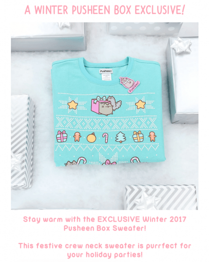 Pusheen Winter 2017 Spoiler #2