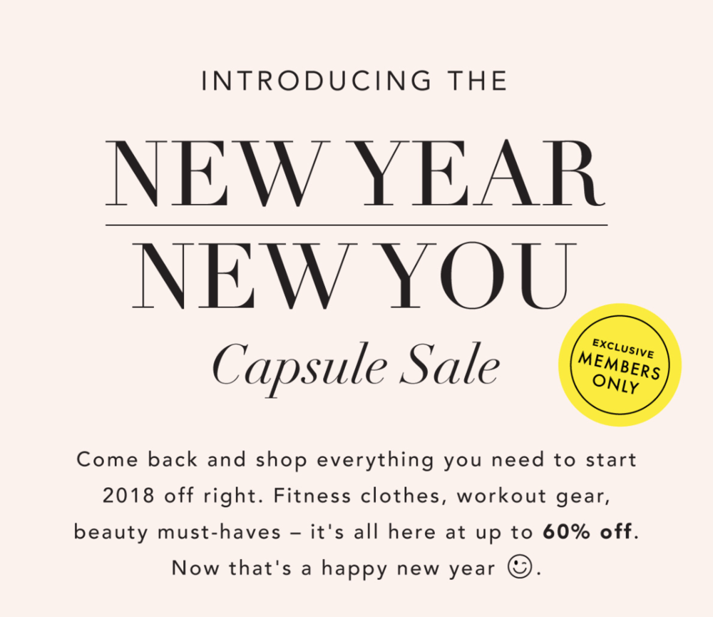 Read more about the article FabFitFun New Year New You Capsule Sale!