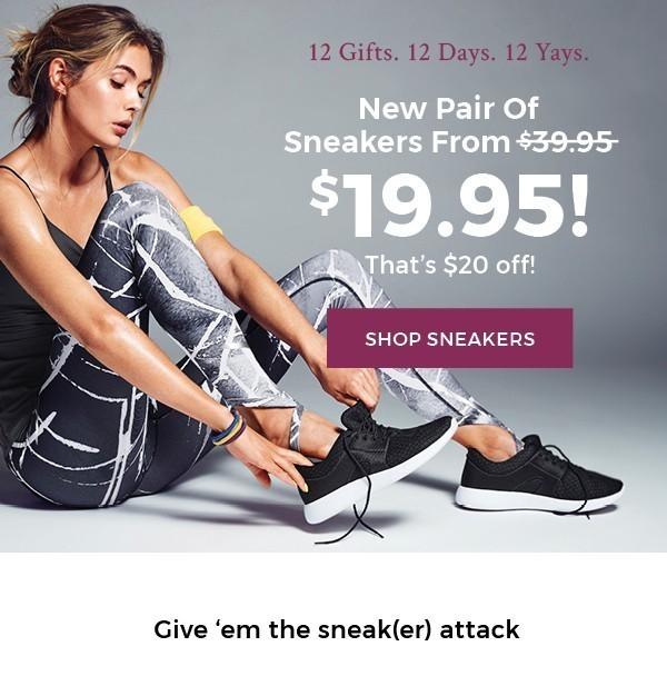 Read more about the article Fabletics Flash Sale – $20 Off Sneakers