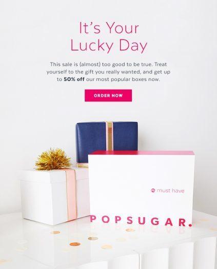 Read more about the article POPSUGAR – 40% Off Limited Edition Boxes + 50% Off Past Boxes