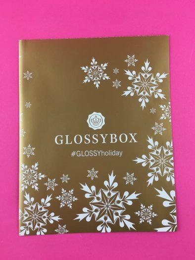 GLOSSYBOX Holiday 2017 Limited Edition Box Review