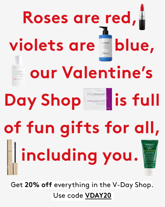 Read more about the article LAST DAY: Birchbox – Save 20% Off Valentine’s Day Shop Items