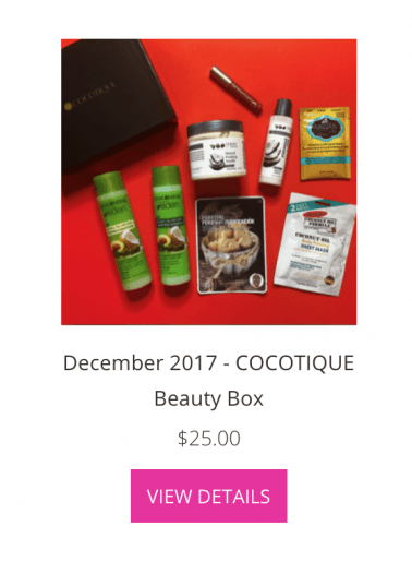COCOTIQUE Past Box Sale - Save 20%!