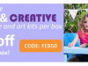 Green Kid Crafts – 50% Off February Box!