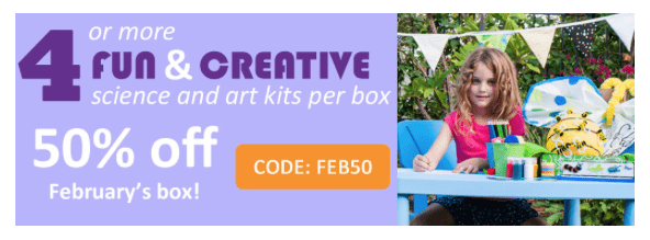 Read more about the article Green Kid Crafts – 50% Off February Box!
