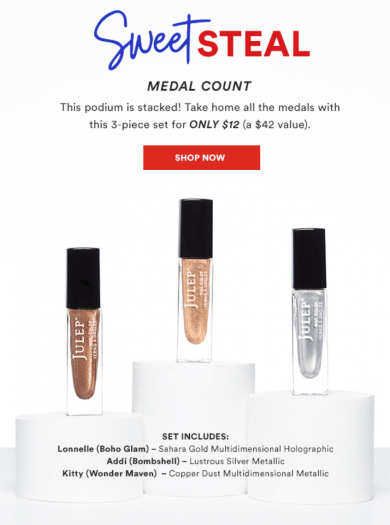 Read more about the article Julep Medal Count Sweet Steal!