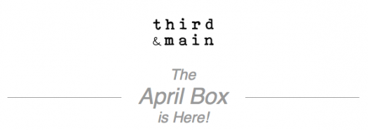 Read more about the article Third & Main April 2018 Subscription Box – On Sale Now + Spoilers!