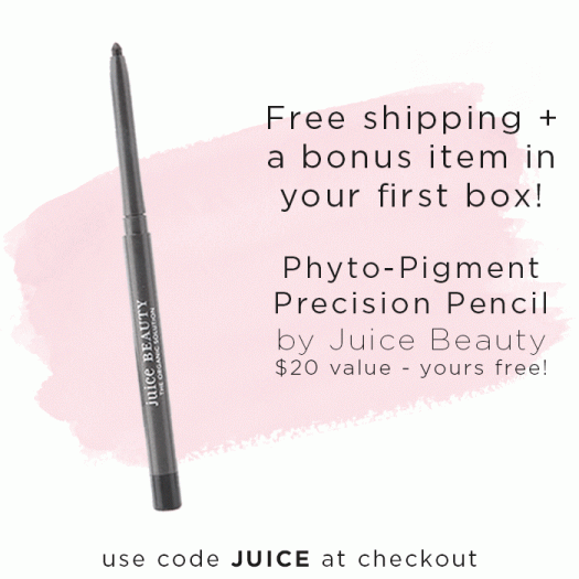 Read more about the article Bless Box Coupon Code – free Juice Beauty Phyto-Pigment Precision Pencil + Free Shipping