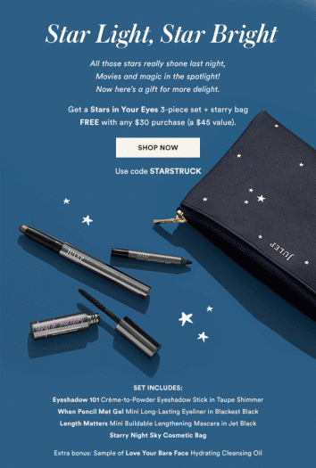 Julep Free Gift with Shop Purchases of $30+