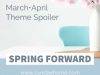 Sundae Home March / April 2018 Theme Reveal + Coupon Code!