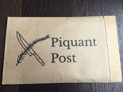 Piquant Post Review - March 2018