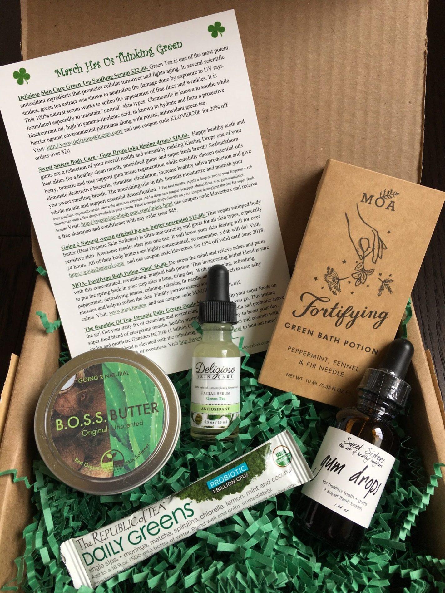 Kloverbox Review + Coupon Code – March 2018