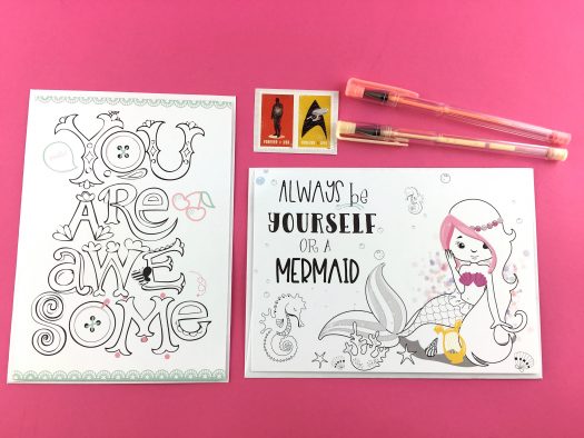 Doodle Art Greeting Cards by CrafyKizzy Review - February 2018