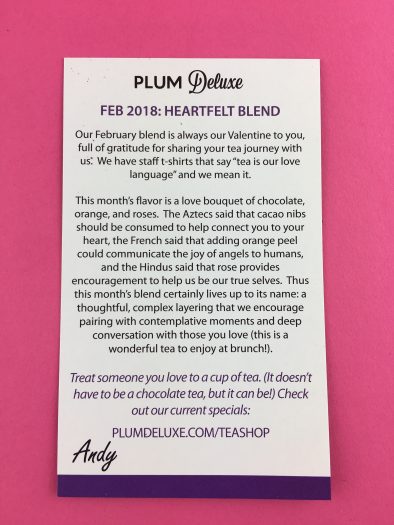 Plum Deluxe Review - February 2018