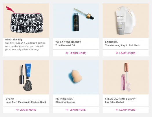 ipsy March 2018 Glam Bag Reveals are Up!