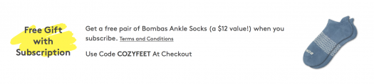 Birchbox Man Coupon: Free Bombas Socks with New Subscription