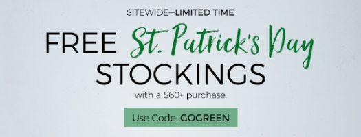 Adore Me Coupon Code – Free St. Patrick’s Day Stockings Gift with Purchase!