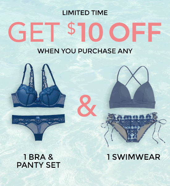 Adore Me Coupon Code – $10 Off Bra & Panty + Swimwear Sets!