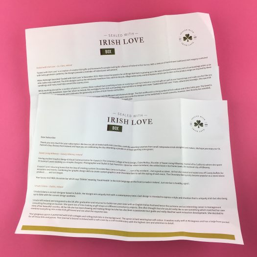 Sealed With Irish Love Review - March 2018