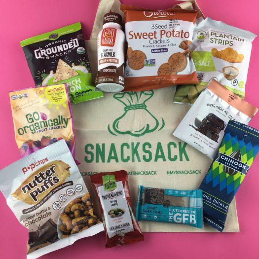 Read more about the article SnackSack Subscription Box Review – April 2018