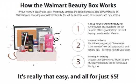 Walmart Beauty Box - Spring 2018 Box On Sale Now