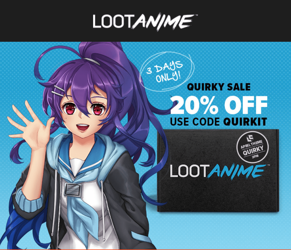 Loot Anime Coupon Code – Save 20%!