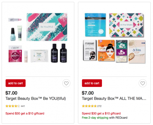 Target Beauty Box Sale - Spend $30, Get a Free $10 Gift Card!