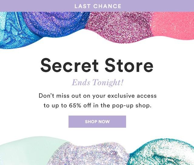 Julep April 2018 Secret Store  – Last Chance!